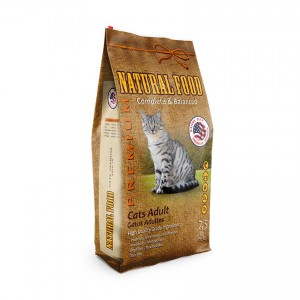 NATURAL FOOD ADULT PREMIUM GATO 7.5 KG